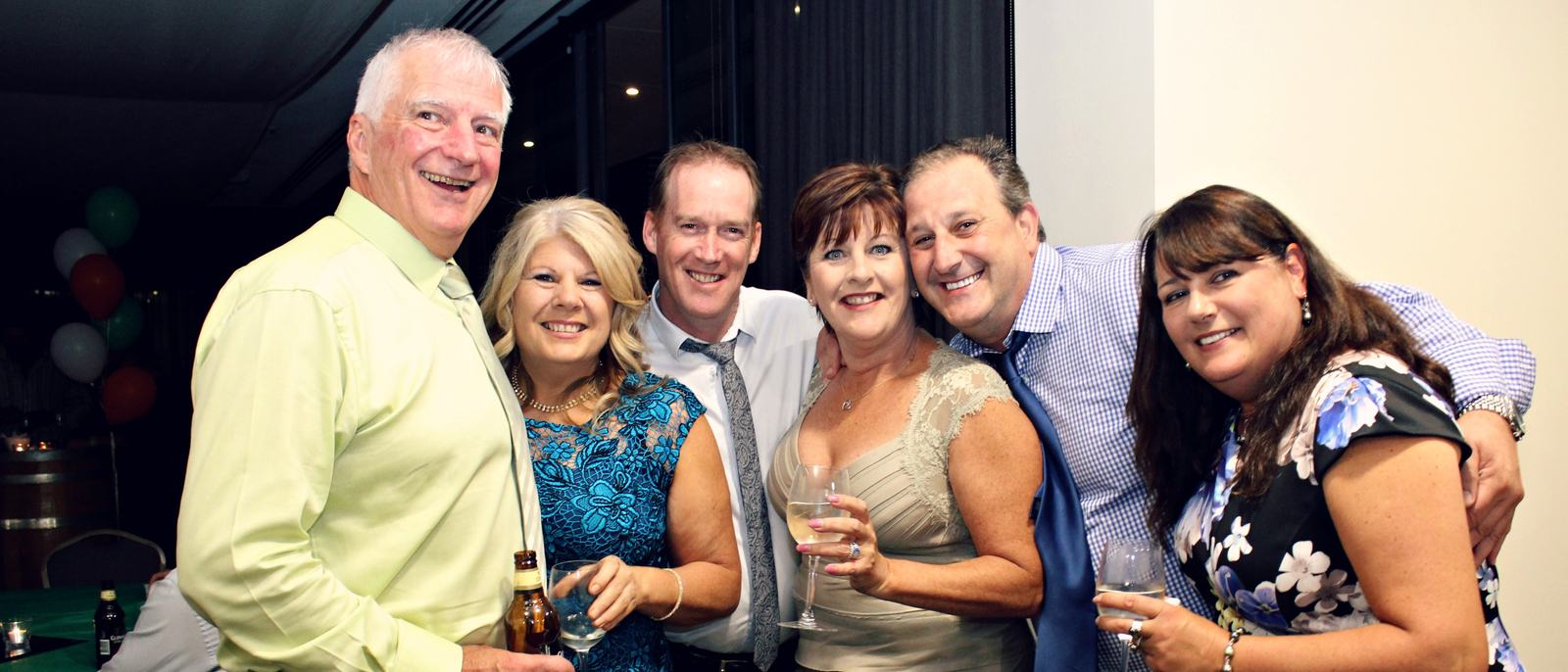 Geelong Irish Society members at the St Patrick's Day party